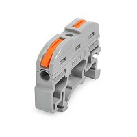 Клемма проходная СМК 222-2411 на DIN-рейку (КВТ) | код 87640 | КВТ