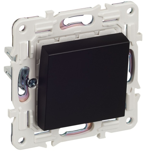 SKANDY Выключ. 1-кл. перекр. 10А SK-V03Bl черн. IEK | код SK-V13-0-10-K02 | IEK