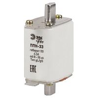 Предохранитель плавкий PRO ppn-33-00-63 ППН-33, габарит 00, 63А | код Б0063988 | ЭРА