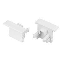 Заглушка SL-MINI-10-F WHITE глухая пластик (комплект) Arlight 049453