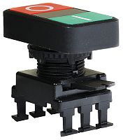 Кнопка сдвоенная on/off HD15G3 (черн.) | код 004770028 | ETI