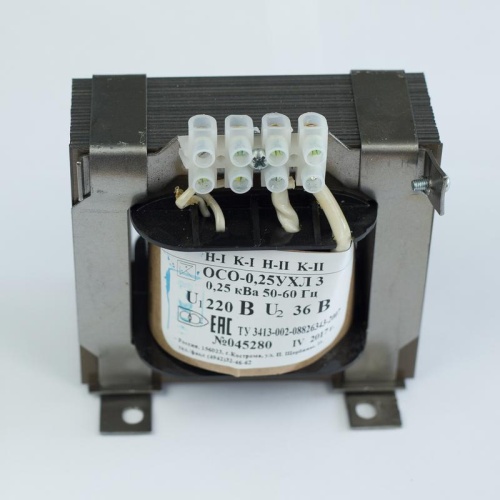 Трансформатор напряжения понижающий ОСО-0.4-09 УХЛ 3 380/220 | код ОС0000026160 | ФКУ ИК-1 (Кострома) фото 2