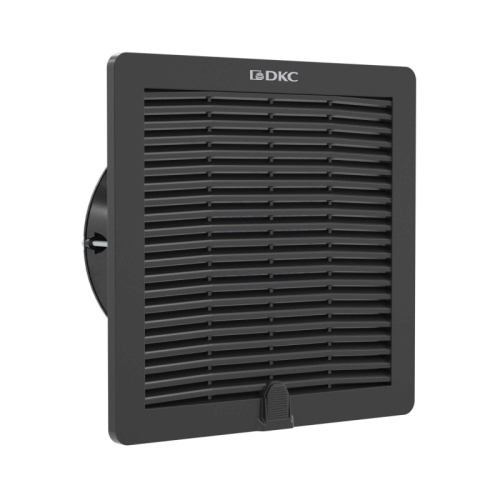 Вентилятор с фильтром RV 340 м3/ч, 24 В DC, 252x252 мм, IP54, RAL9005 | код R5RV15024B | DKC Вентилятор с фильтром RV 340 м3/ч, 24 В DC, 252x252 мм, IP54, RAL9005 | код R5RV15024B | DKC