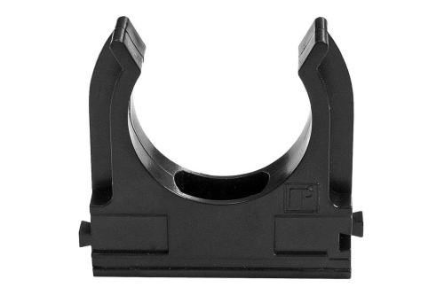 Крепёж-клипса для труб Полистирол черная д16 (100шт/2000шт уп/кор) | код PR.02716ч | Промрукав Крепёж-клипса для труб Полистирол черная д16 (100шт/2000шт уп/кор) | код PR.02716ч | Промрукав