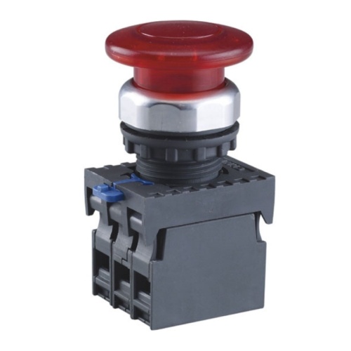 Кнопка упр. Грибок ?40мм NP8-11MD/14 подсвет., самовозв., красн., AC110-230В, 1НО+1НЗ, IP65 (R) | код 667598 | CHINT Кнопка упр. Грибок ?40мм NP8-11MD/14 подсвет., самовозв., красн., AC110-230В, 1НО+1НЗ, IP65 (R) | код 667598 | CHINT