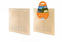 Решетка разъемная с москитной сеткой, 208х208 ЭКО (беж.) TDM | код SQ1807-0078 | TDM