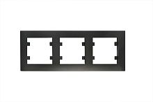 Рамка 3-м Karea RIZZ STAR чер. Makel 88054703