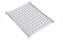 Полка перфорированная выдвижная с телескопическими направляющими 620 мм | код ТСВ-62 | ЦМО
