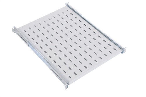 Полка перфорированная выдвижная с телескопическими направляющими 620 мм | код ТСВ-62 | ЦМО