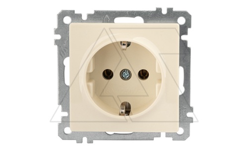 21 - Розетка 2P+E, сл.кость | код 2100-600-0202 | Mutlusan 21 - Розетка 2P+E, сл.кость | код 2100-600-0202 | Mutlusan