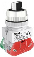 Селекторный переключатель ПЕ-22, 2 позиции, 10А | код. 25061DEK | DEKraft
