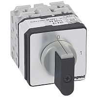 Выключатель - положение вкл/откл - PR 21 - 3П - 3 контакта - крепление на дверце | код 027412 | Legrand