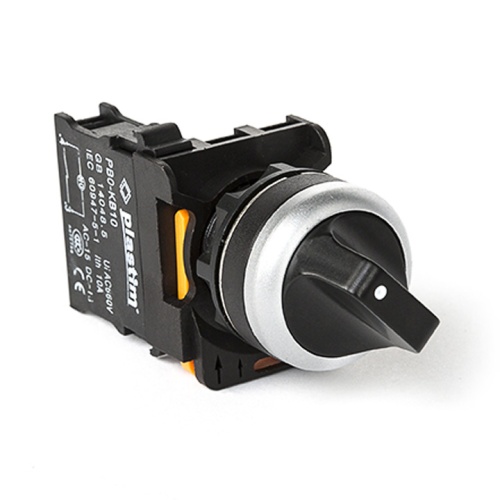 PB0-AD41 Переключатель с возвратом, без подсветки, 2 положения 0-1, 1NO. (Черный) | код PB0-AD41 | Plastim PB0-AD41 Переключатель с возвратом, без подсветки, 2 положения 0-1, 1NO. (Черный) | код PB0-AD41 | Plastim