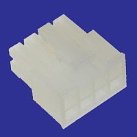 Разъём питания низковольтный RUICHI MF-2x4F, клеммный, 8 контактов | код 107532 | Ruichi