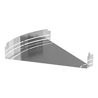 Угол горизонтальный изменяемый 0-45 градусов Стандарт INOX (AISI 304) 600х100 Промрукав | код PR16.3604 | ПРОМРУКАВ