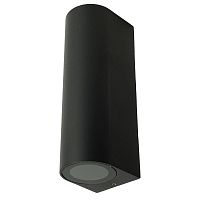 Светильник ДБУ 2xGU10 MR11 без лампы IP54 черный | код 51311 | Feron