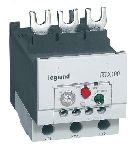 Реле тепловое RTX3 100 с дифференциальной защитой 54...75A | код 416748 | Legrand