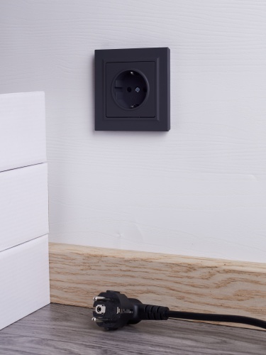 BRITE Роз. с з/к/ш 16А в сб. РСР14-1-0-БрГ граф. IEK | код BR-R14-16-K53-F | IEK фото 6