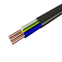 Кабель силовой ВВГ нг(А)LS ltx 3х1.5 0.66кВ | код БП-00009469 | ЭлПром