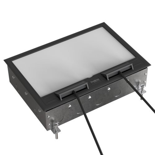 MultiDesk Люк на 16 модулей IP40 для бетонных полов с монтажной коробкой, тип MDK10 | код MDK10216 | Systeme Electric фото 5