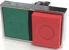 КМЕ 91С IP40 LAY4-BL84.BR Головка двойной кнопки 22 мм выступающая | код LAY4-BL84.BR | Briswik