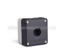 P1BOS Корпус пост 1-кнопочный черно-серый | код P1BOS | EMAS