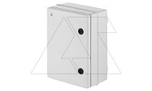 Щит пластиковый SR2, 252x352x162mm, с мет. монтажной платой 197x297x130mm, RAL7035, IK08, IP65 | код 2754-00 | Elektro-plast Nasielsk