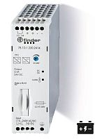 Источник питания импульсный, вход 110...250В AC/DC, выход 24В DC, 130Вт, Компенсация реактивной мощности, ширина 30мм, степень защиты IP20, опции: контакт Предтревога | код 78.1D.1.230.2415 | FINDER