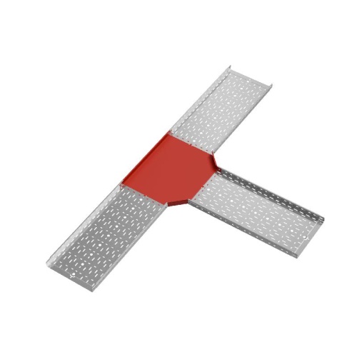 Отвод для лотка Т-образ. 400х50 сталь 1мм "ПЛЮС" TDplus50-400 КМ PL0562