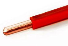 Провод ПуВнг(А)-LS 1х6-красный ГОСТ 31947-2012 (бухта 300 м) | код 00-00005531 | Электрокабель НН