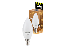 Лампа светодиодная FLL- C37 12Вт E14 3000K 230/50 ФАZА (Jazzway) | код .5038509 | ФАZА