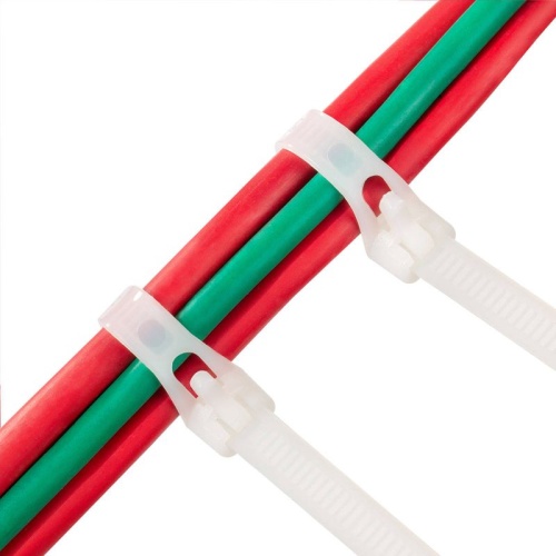 Хомут кабельный КСР 7.5х250 нейл. бел. (уп.100шт) Fortisflex 61032 фото 4 Хомут кабельный КСР 7.5х250 нейл. бел. (уп.100шт) Fortisflex 61032 фото 4