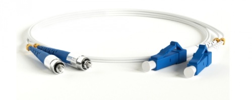 Патч-корд волоконно-оптический (шнур) SM 9/125 (G.657) FC/UPC-LC/UPC 2 мм duplex LSZH 5м, Hyperline FC-D2-9A1-FC/UR-LC/UR-H-5M-LSZH-WH | код 39373 | Hyperline Патч-корд волоконно-оптический (шнур) SM 9/125 (G.657) FC/UPC-LC/UPC 2 мм duplex LSZH 5м, Hyperline FC-D2-9A1-FC/UR-LC/UR-H-5M-LSZH-WH | код 39373 | Hyperline