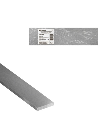 Полоса стальная термодиффузионная 25х4х1500 мм (упак. 5 шт.) TDM | код SQ2401-0637 | TDM