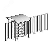 Дополнительная секция полноростового ограждения -MB-15D | код PERCo-MB-15D | PERCo