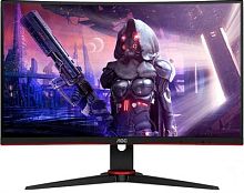 Монитор AOC 23.6 Gaming C24G2AE черный/красный VA LED 1ms 16:9 HDMI M/M матовая 250cd 178гр/178гр 1920x1080 165Hz VGA DP FHD 3.84кг | код 1418913 | AOC