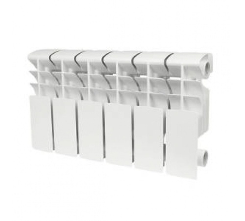 Радиатор биметаллический Plus BM 200 12 секций RAL9016 (157242) | код RG008UKJVL4CVO | Rommer