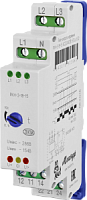 Реле контроля трехфазного напряжения РКН-3-18-15 AC230В/AC400В УХЛ2, низкотемпературное исполнение до -40 С, влажность до 75% при +15 С МЕАНДР | код 4640016933983 | МЕАНДР