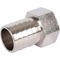 Штуцер ВР никелированный 3/4'x25 | код SFT-0066-003425 | STOUT