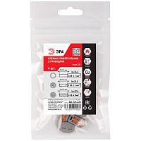 Клемма универсальная 222-412 2-проводная 0.08-2.5/4кв.мм с рычагами NO-225-420 (уп.4шт) Эра Б0067905