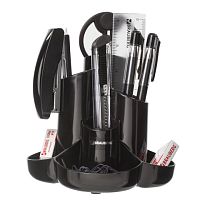 Канцелярский набор BRAUBERG Богемия, 10 предметов, черный, 236951 | код 236951 | BRAUBERG