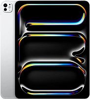 Планшет Apple iPad Pro 2024 A2926 M4 9C RAM8Gb ROM256Gb 13 OLED 2752x2064 5G eSIM iOS серебристый 12Mpix 12Mpix BT WiFi 9hr | код 2032110 | APPLE