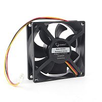 Вентилятор Gembird D8025HM-3, 80x80x25, гидродинамический, 3 pin, провод 30 см | код D8025HM-3 | Gembird
