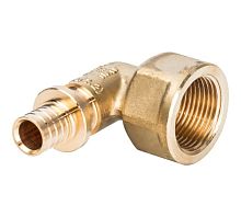 Угольник-переходник ВР 16xG 3/4 для труб из сшитого полиэтилена аксиальный | код RG008Q1DQH9PC8 | STOUT