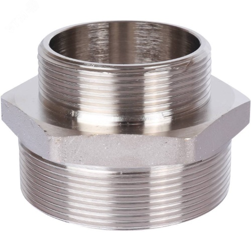 Ниппель 2'1/2X2 НН переходной никелированный | код SFT-0004-002122 | STOUT