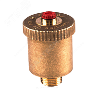 Воздухоотводчик лат Ду15 Ру14 р/р прям | код R99Y003 | Giacomini