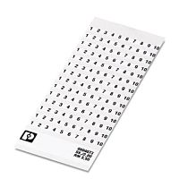 Маркировка для клеммных модулей SK 3,5/2,8:FORTL.ZAHLEN 91-10 | код 0804073:0091 | PHOENIX CONTACT