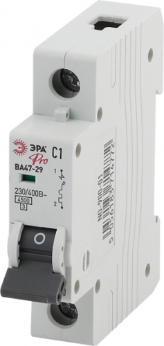 Автоматический выключатель Pro NO-900-14 ВА47-29 1P 25А кривая C | код. Б0031749 | ЭРА 