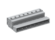 475406 Вилка каб., MCS, горизонт.,шаг 7.5мм, 6 конт., сер., шт | код 475406 | SUPU