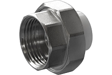 Муфта полипропиленовая PPR разъемная ВР 25 х 1' | код 9801002501 | Политэк